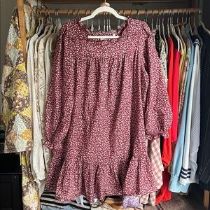 DOEN Elinor Mini / Nightgown Liberty Print Large EUC